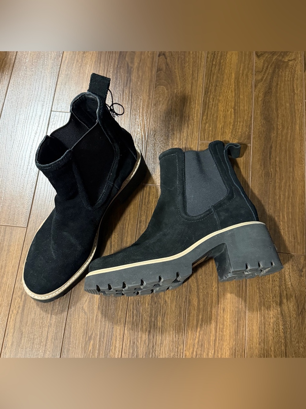 Dolce Vita Hawk H2O Waterproof Suede Chelsea Boots size 7.5
